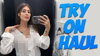 [4K] Transparent Haul with Lera | See through Try on #1