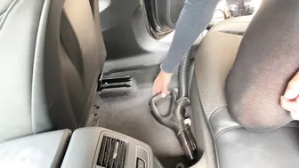 Vacuuming My Audi - Cleaning My Car Interior #2