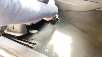 Vacuuming My Audi - Cleaning My Car Interior #5