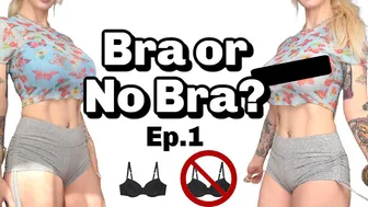 Bra or NO Bra? Which Looks Better? Crop Top Try On Haul