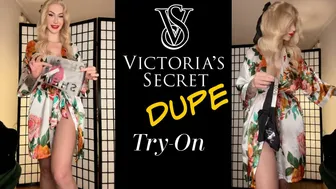 ???? Victoria Secret Diamond Panty DUPE!! Try-On Haul????