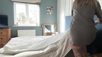 ASMR Bedding Changing - Change The Bed WIth Me Stripping The Sheets #7