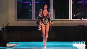 THE CASH MONET Bikini and Leather Collection 2024 | Miami Art Week Fashion Show #4