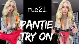 ????Christmas Panties from RUE 21 Try on Haul????