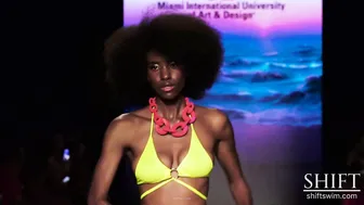 Miami International University of Art and Design 2023 / SWIMWEAR BIKINI Show 4K Swim Week in Miami #7