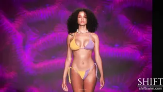 NATASHA TONIC Swimwear 2023 / Fashion and Swimwear Show / Swim Week in Miami 4K #7