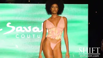 COUTURE BIKINI Fashion / 4K / EMA SAVAHL / ft Priscilla Ricart / "Miami swim week The Shows" by DCSW #3