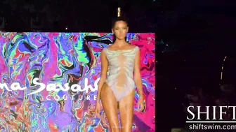 COUTURE BIKINI Fashion / 4K / EMA SAVAHL / ft Priscilla Ricart / "Miami swim week The Shows" by DCSW #9