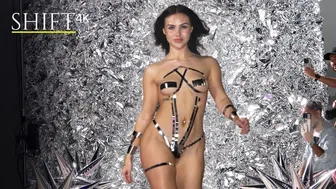 MIAMI ART BODY TAPE Holiday Show 2023 4K | Miami Art Week Fashion