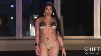 Miami ART BODY TAPE 2023 4K Fashion Show at DAER | Models wear nothing but tape #8