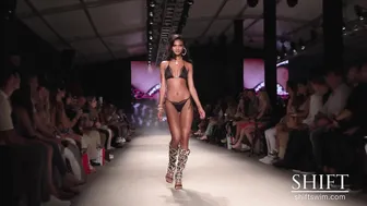 BEACH BUNNY 2023 4K / SWIMWEAR BIKINI Fashion Show / Swim Week in Miami / Priscilla Ricart #8