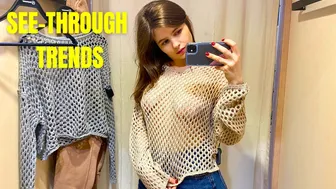 See-Through Try On Haul | Transparent Dress and Transparent Clothes | Fashion Trends