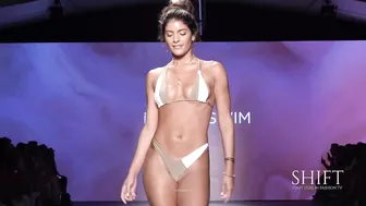 BIKINI SUPERMODELS Kara Del Toro, Priscilla Ricart, Tiffany Keller 4K / POEMA SWIM 2019 Fashion Show #7