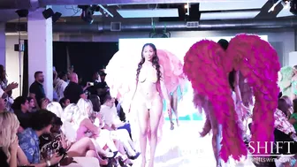 MIAMI ART BODY TAPE | HOMESPUN HEART Collaboration Fashion Show 2024 4K | Atlanta Swim Week on SHIFT #10