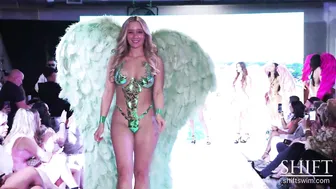 MIAMI ART BODY TAPE | HOMESPUN HEART Collaboration Fashion Show 2024 4K | Atlanta Swim Week on SHIFT #9