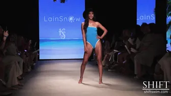 LainSnow 2023 4K / SWIMWEAR BIKINI Fashion Show / Swim Week in Miami #4