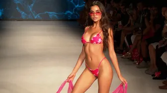 MEGAN MAI MIAMI 4K / bikini swimwear fashion show / Miami swim week 2022