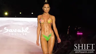 EMA SAVAHL COUTURE BIKINI Fashion Show in 4K / Miami Swim Week 2022 #5