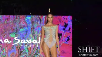 EMA SAVAHL COUTURE BIKINI Fashion Show in 4K / Miami Swim Week 2022 #9