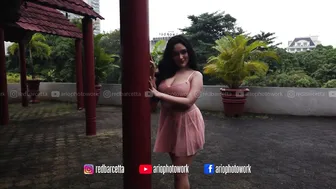 Photoshoot with TASYA | Model cantik semok dan punya mata tajam nan keren #7