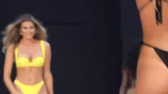 LIL AND EMM Bikini Fashion Show with supermodel KARA DEL TORO / Miami 2019 #4