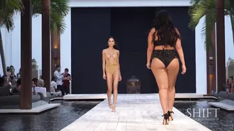 LIL AND EMM Bikini Fashion Show with supermodel KARA DEL TORO / Miami 2019 #6