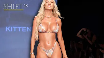 KITTENISH Bikini 2023 4K Fashion Show / ft Top Bikini Models in Miami, Swim Week