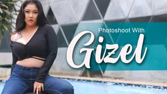 Photoshoot with GIZEL | Model cantik Imut tapi botohhh bikin gemass euy..