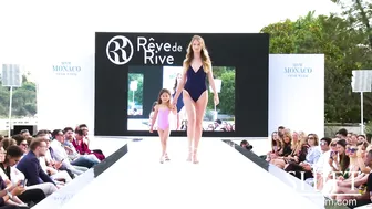 REVE DE RIVE 4K / Bikini Swimwear Fashion Show / Monaco Swim Week 2022 #7