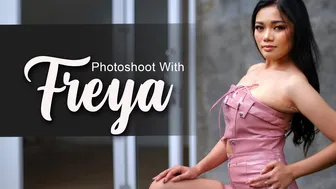 Photoshoot with FREYA | model cantik yang kalem dan lembut bikin terpesona