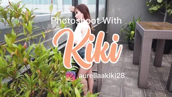 Photoshoot With KIKI | Model imut ini punya wajah Cantiknya gak umum jadi cuantik tik banget LOL #2