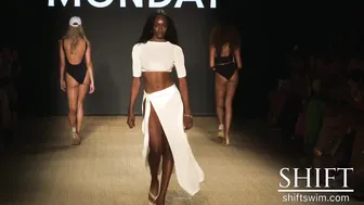 MONDAY SWIMWEAR 2022 in 4K / Miami Fashion show #3