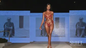 ONLY RED BIKINI Compilation/ 4K / (Hottest looks from Miami Swim Shows) #7