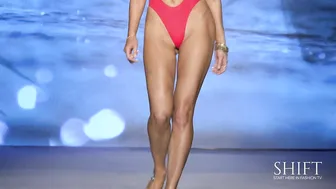 ONLY RED BIKINI Compilation/ 4K / (Hottest looks from Miami Swim Shows) #9