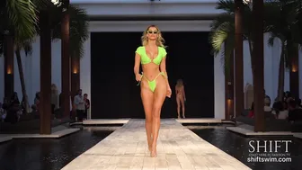 VDM THE LABEL Bikinis 4K / Supermodels KARA DEL TORO, STEPH RAYNER, CINDY PRADO signature walk #4