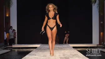 VDM THE LABEL Bikinis 4K / Supermodels KARA DEL TORO, STEPH RAYNER, CINDY PRADO signature walk #9