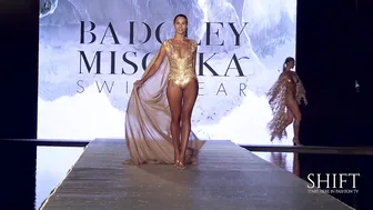 BADGLEY MISCHKA 4K / 2020 Swimwear Fashion Show / Miami Swim Week 2019 #10