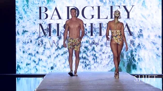 BADGLEY MISCHKA 4K / 2020 Swimwear Fashion Show / Miami Swim Week 2019 #7