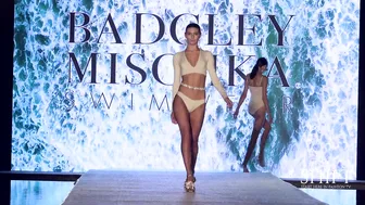 BADGLEY MISCHKA 4K / 2020 Swimwear Fashion Show / Miami Swim Week 2019 #9