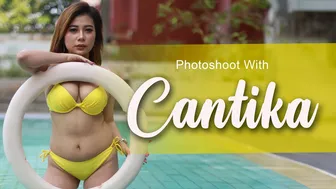 Photoshoot with CANTIKA | udah Cantik Modeling penyanyi pula keren lah