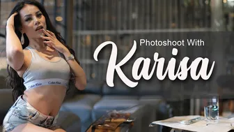 Photoshoot with KARISA | Model cantik ini bener2 proprosional baget keren dan selalu keren posenya