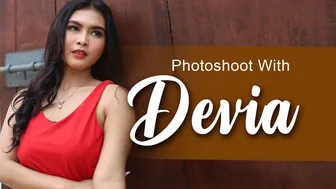 Photoshoot with DEVIA | model cantik pendiam nan angun edisi late post