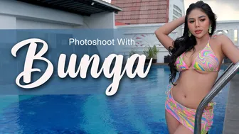 Photoshoot with BUNGA AUREL | duh duh duh cantikk dan mempesona model ini