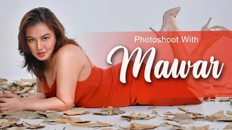 Photoshoot with MAWAR | serunya motret di studio bersama model cantik dan keren.