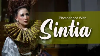 Photoshoot with SINTIA TIERA | Model cantik dengan konsep abad Pertegahan si library girl