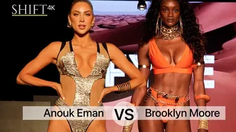 BIKINI SUPERMODEL COMPETITION / 4K / ANOUK EMAN VS BROOKLYN MOORE quarterfinals #1