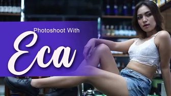 Photoshoot With ECA | Model cantik dan imut bikin gemes