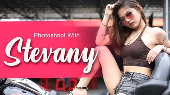 Photoshoot with STEVANY alias STACY | nongkrong di kemang bareng Model cantik ini yuk...