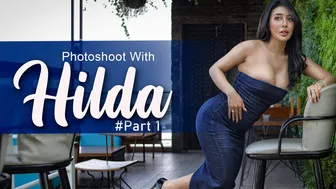 photoshoot with HILDA | Simodel cantik ini yang selalu bikin para FG penasaran #Part 1