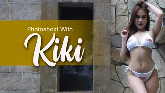 Photoshoot KIKI | model cantik ini emang gak ada obat kecantikannya #1